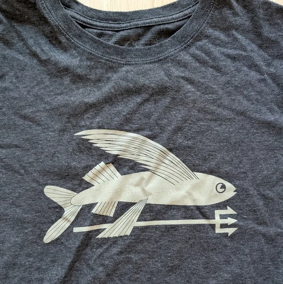 Patagonia Men's Gray Graphic T-Shirt (Size XL Slim) - Picture 2 of 5